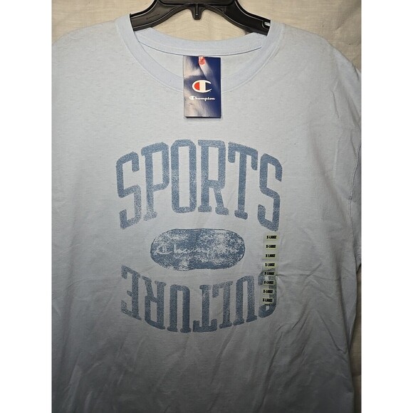Champion XL T-Shirt Classic Graphic Blue Trance, Sports Culture, NWT - Picture 4 of 7